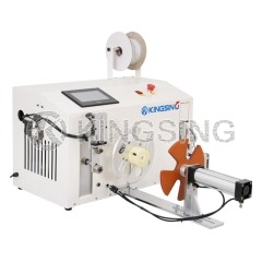 Desktop neat cable winding machine