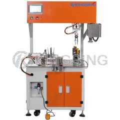 Automatic wire cutting and winding machine induction grating