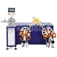 Double-station Wire Winding and Bunding Machine